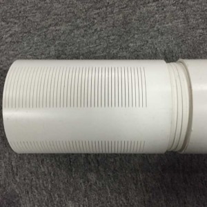 4 inch PVC Filter Pipe with Thread End Connection