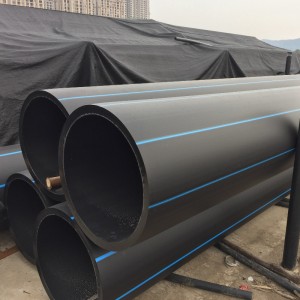 400mm China Wholesale Plastic HDPE water pipe