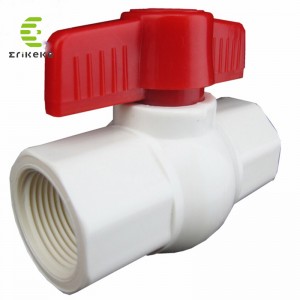 The   manual PVC  compact ball valves For Drink Water